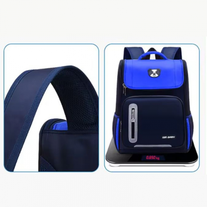 Ghiozdan impermeabil pentru elevi, rucsac de scoala 37x28x15 cm [9]