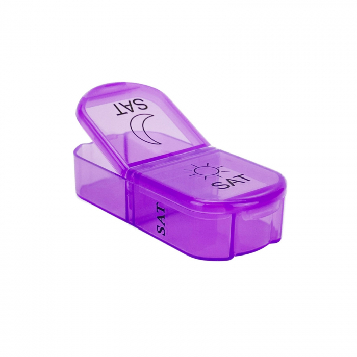 Organizator medicamente, 2 ori pe zi, 1 bucata [2]