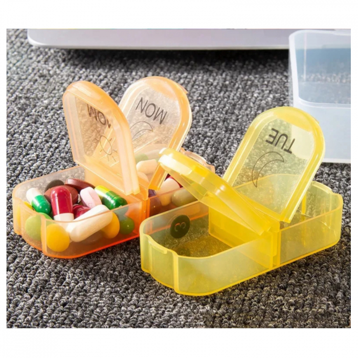 Organizator medicamente, 2 ori pe zi, 1 bucata [6]