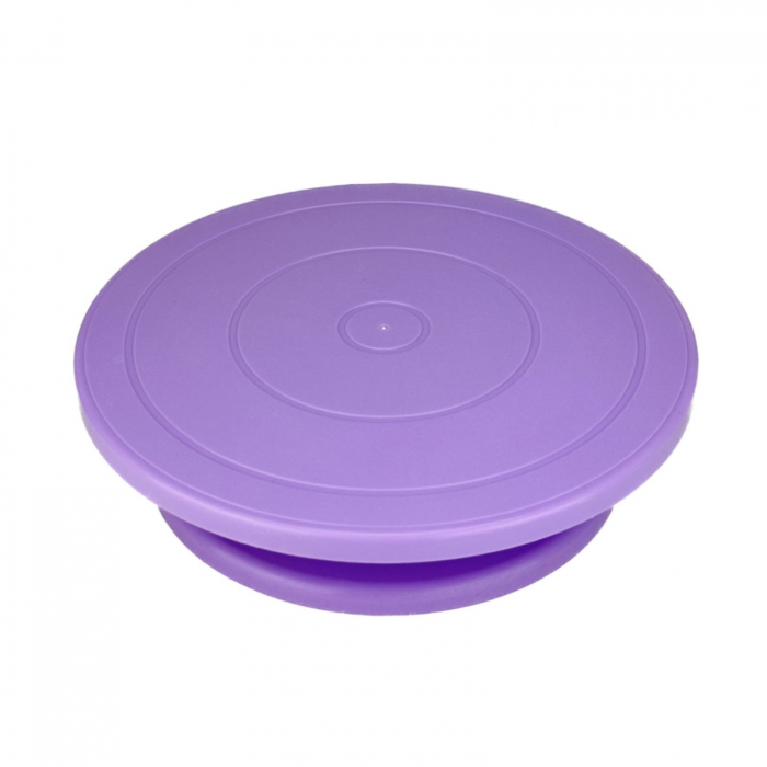 Platou rotativ tort, platou cu suport rotativ pentru ornare, blat rotativ decorare [3]
