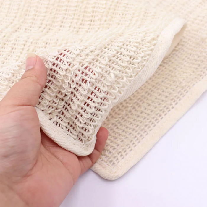 Prosop fibra naturala exfoliant, prosop din sisal, 24 cm x 24 cm [3]