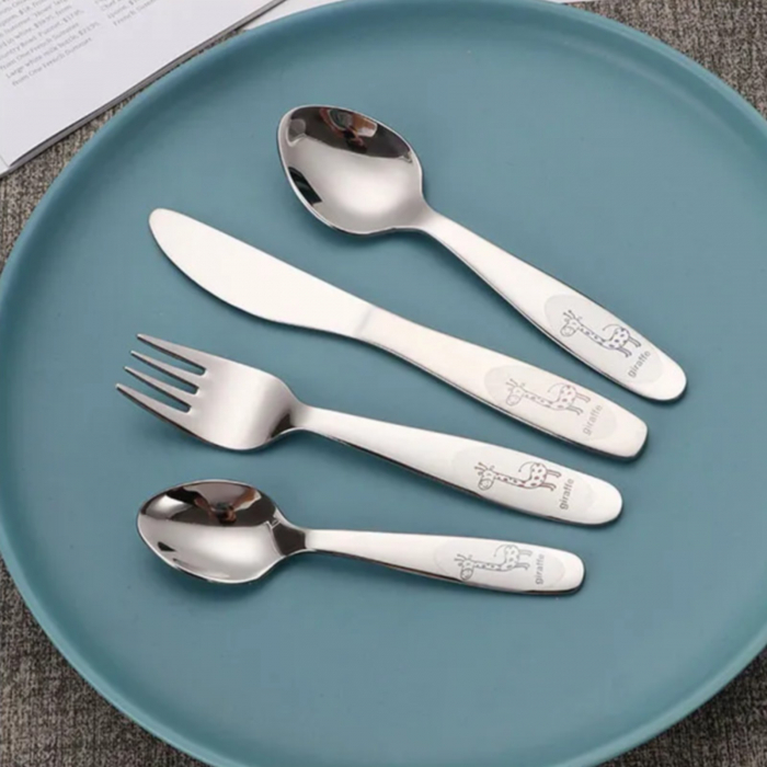 Set 4 tacamuri pentru copii inox [4]