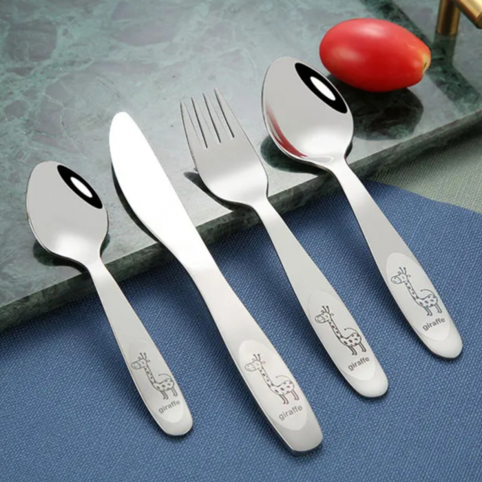 Set 4 tacamuri pentru copii inox [3]