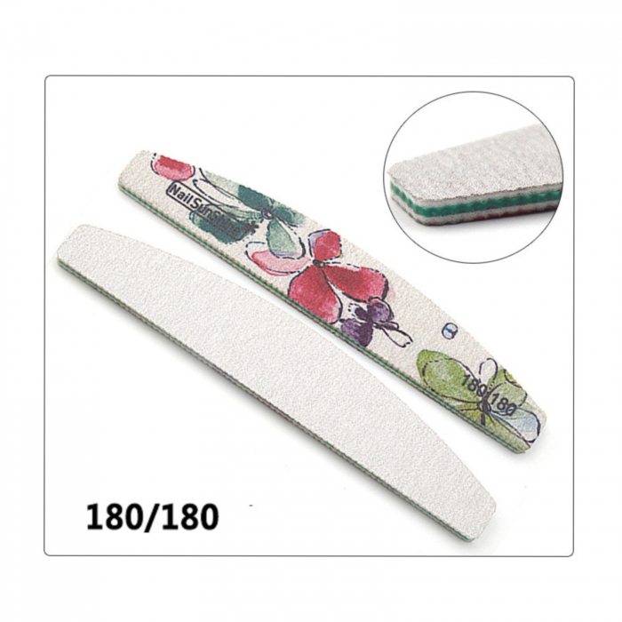 Set 5 pile refolosibile pentru unghii, 80/100/150/180/240 [5]