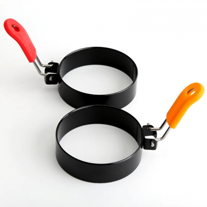 Set forme metalice pentru oua ochiuri si clatite in forma de cerc [2]