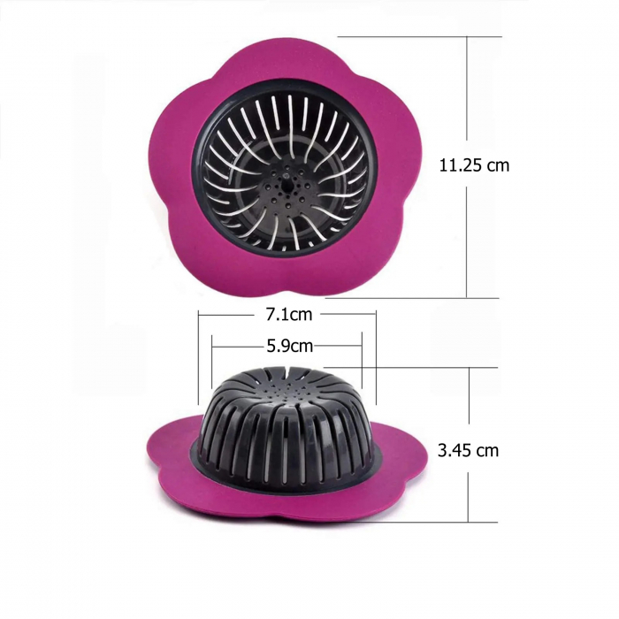 Sita pentru chiuveta, silicon si plastic [3]