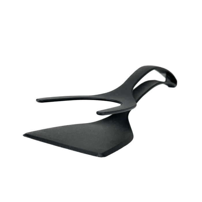 Spatula pentru oua ochiuri, spatula cleste, spatula omleta, negru [3]