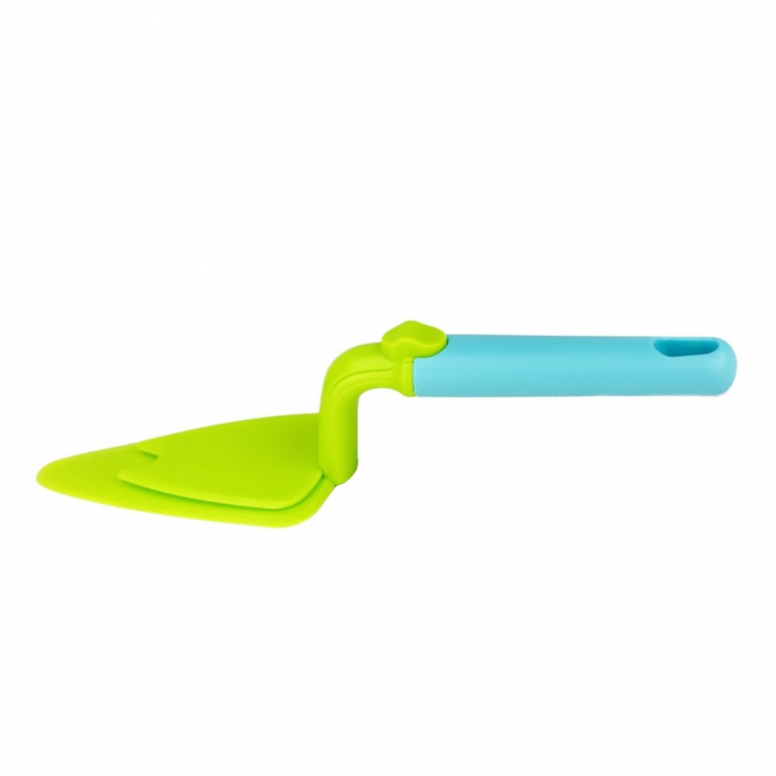 Spatula pentru tort, lopatica cu sistem de impingere a feliei de tort [3]