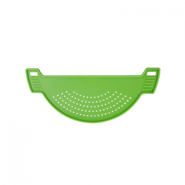 Strecuratoare din plastic pentru paste, strecurator paste, strecuratoare oale, verde [4]