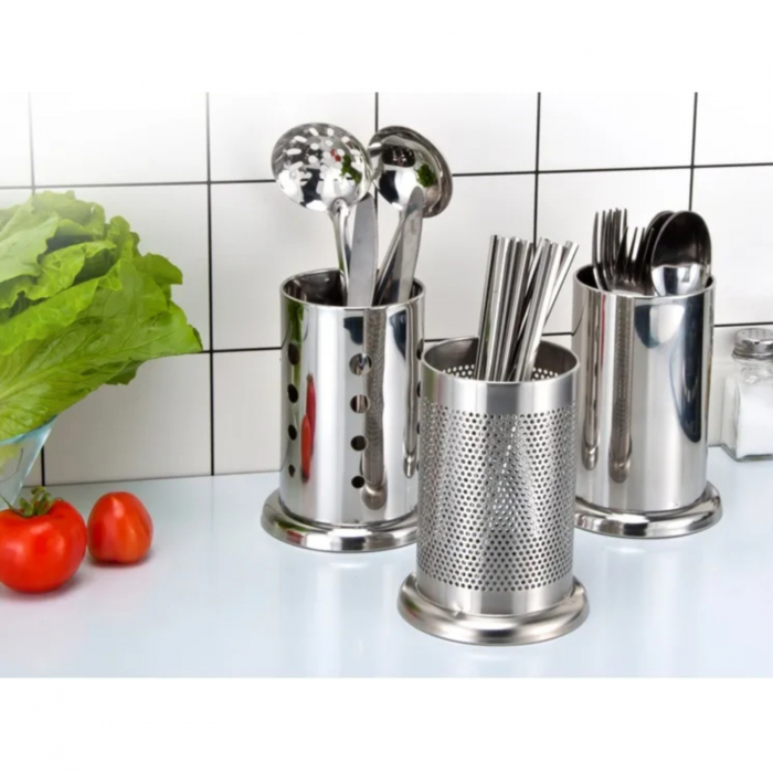 Suport de scurgere pentru tacamuri, uscator tacamuri inox, scurgator tacamuri model 1 [2]