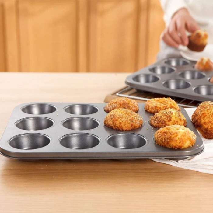 Tava 12 briose, otel 34 cm x 26 cm [2]