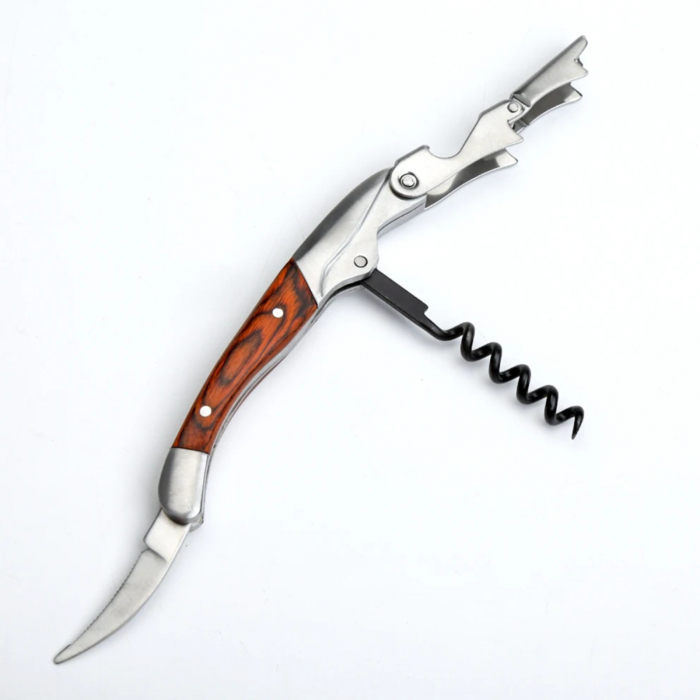 Tirbuson din lemn si inox [4]