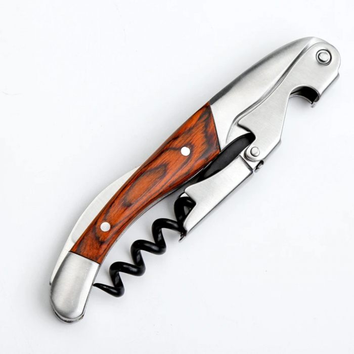 Tirbuson din lemn si inox [3]