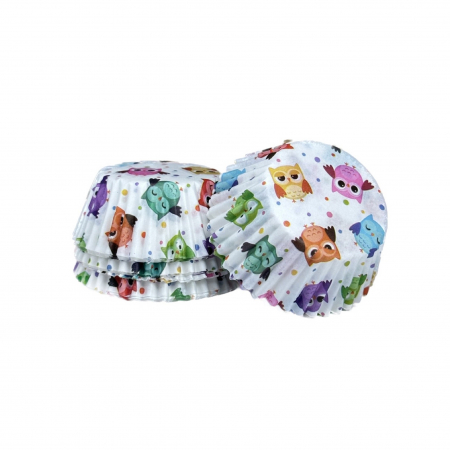 Accesorii bucatarie - 100 Forme de briose, hartie pentru briose, hârtie de copt brioșe 4cm x 2.5cm