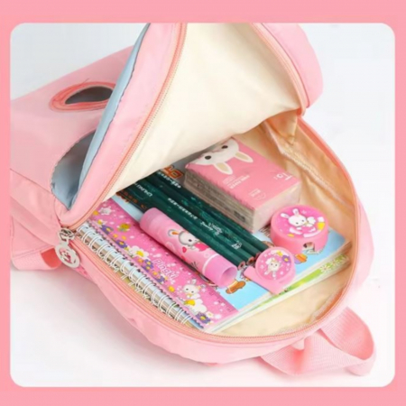 Ghiozdan gradinita / cresa - model cu jucarie de plus detasabila [2]