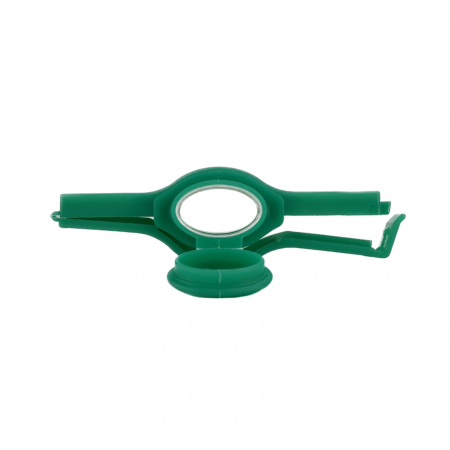 Alte accesorii - Clema cu capac pentru etansare pungi, sigilare pungi, verde