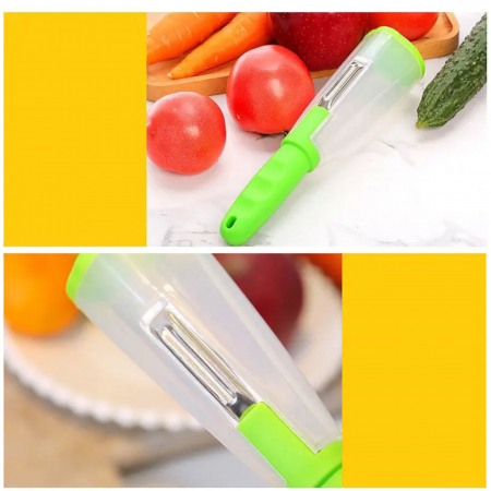 Curatator pentru fructe si legume, cu recipient [3]