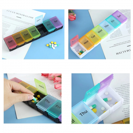 Cutie organizator medicamente, 7 zile [2]