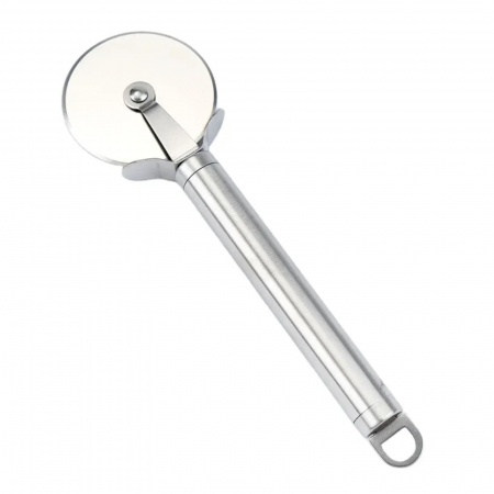 Ustensile din inox - Cutit de taiat pizza din inox, feliator pentru pizza