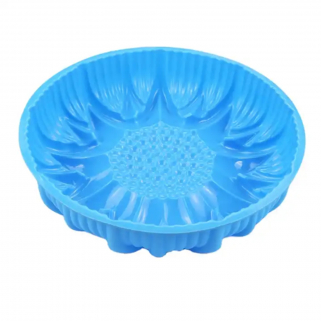 Forma pentru copt prajituri, tort, material silicon, albastru [3]