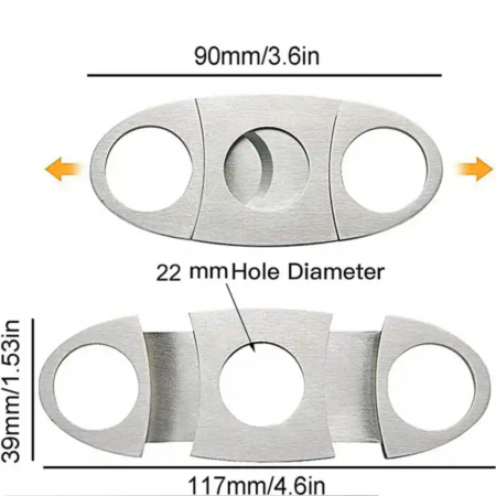 Ghilotina trabuc, cutter inox [2]