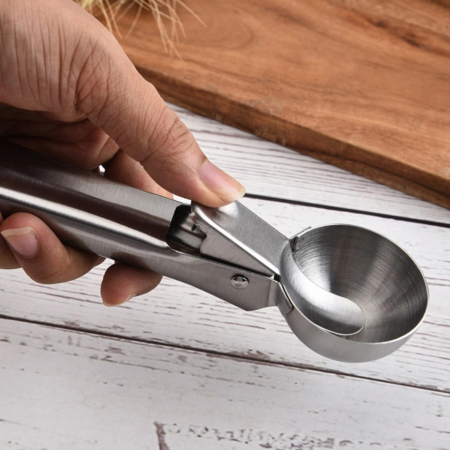 Lingura dozatoare inghetata, inox [4]