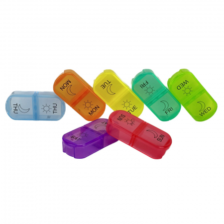 Organizator medicamente, 2 ori pe zi, 1 bucata [6]