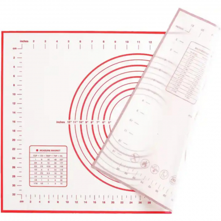 Ustensile din silicon - Plansa din silicon gradata pentru aluat