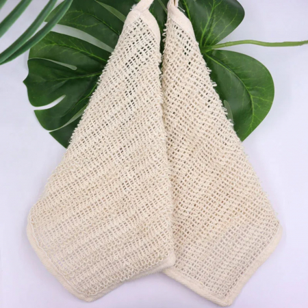 Prosop fibra naturala exfoliant, prosop din sisal, 24 cm x 24 cm [1]