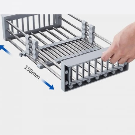 Scurgator pentru vase si legume, extensibil, multifunctional, pentru chiuveta [3]