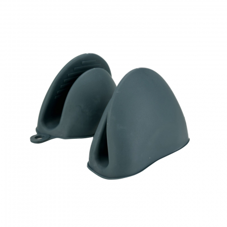 Alte accesorii - Set 2 bucati, manusa din silicon, manusi pentru cuptor, manusa bucatarie, albastru