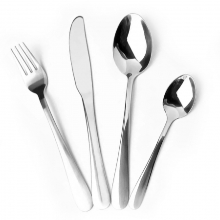 Ustensile din inox - Set 4 tacamuri inox
