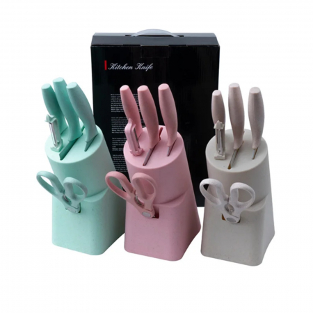 Cutite si seturi de cutite - Set cutite pentru bucatarie, 7 piese