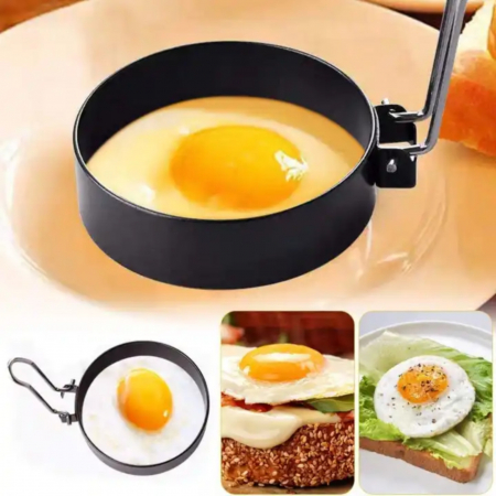 Alte accesorii - Set forme metalice pentru oua ochiuri si clatite in forma de cerc