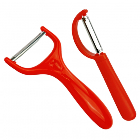 Alte ustensile - Set pentru decojit, 2 ustensile de curatat cartofi, curatator legume