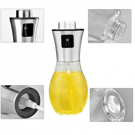 Sticla cu pulverizator pentru ulei sau otet, 200 ml [1]