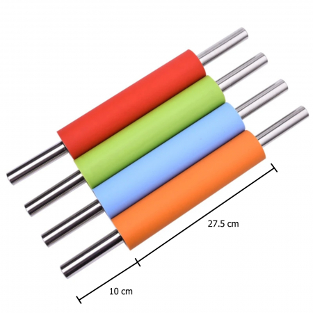 Sucitor din silicon cu maner din inox [2]