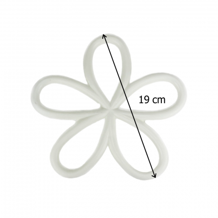Suport din silicon pentru oale fierbinti, suport oale bucatarie, fund pentru vase calde, alb [1]