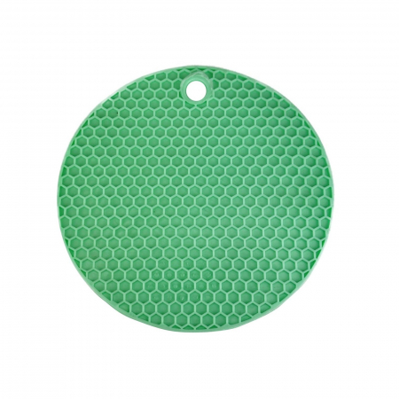 Alte accesorii - Suport termorezistent din silicon pentru vase, fund din silicon pentru oale, covoras antiderapant din silicon, diametru 14 cm