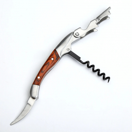 Tirbuson din lemn si inox [3]