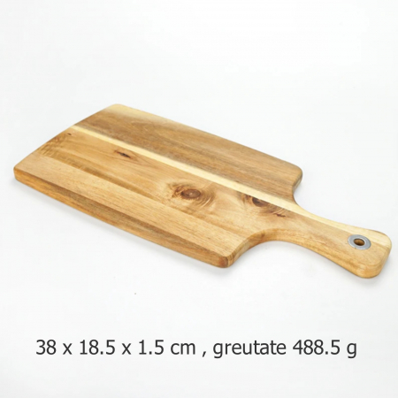 Tocator din lemn pentru bucatarie, tocator legume, blat-suport de servire branzeturi [2]