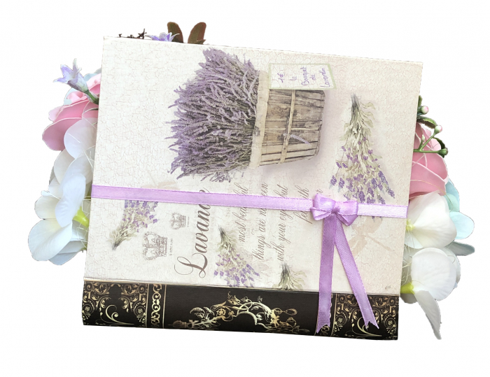 Aranjament Floral in Carte EVENTISSIMI - 9 Flori din Sapun, Multicolor [3]