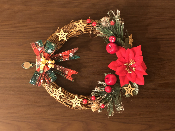 Coronita Craciun Eventissimi, 25 cm, Nuiele [6]