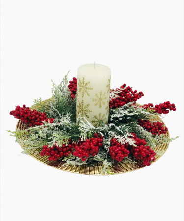 Aranjament Craciun cu Lumanare,Eventissimi [2]