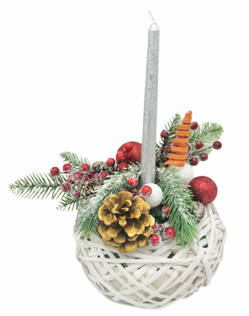 Aranjament de masa cu lumanare, Eventissimi, Multicolor [2]