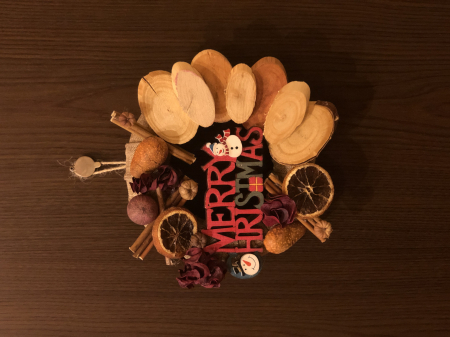 Coronita Craciun Eventissimi, 20 cm, Potpourri [4]