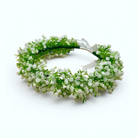 Coronite din flori - Coronita din Gypsophila sau Floarea miresei