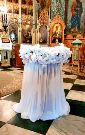 Inchiriere decor Botez, Pachet “Puritate” – Eleganță și rafinament pentru un moment unic [1]
