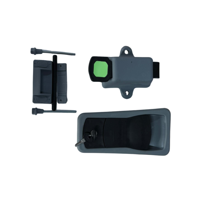 Incuietoare Ingropata si balamale pentru usa camera frigorifica [2]