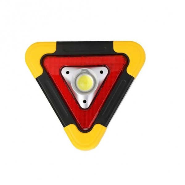 Lampa de avertizare triunghi, acumulatori + solar HB-6609 - 6943556874869 - 02079 [3]